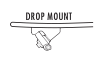 Drop Mount Longboard Trucks