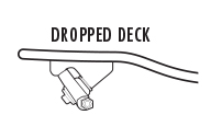 Dropped Deck Longboard Trucks