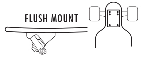 Flush Mount Longboard Trucks