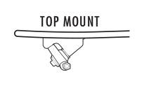 Top Mount Longboard Trucks