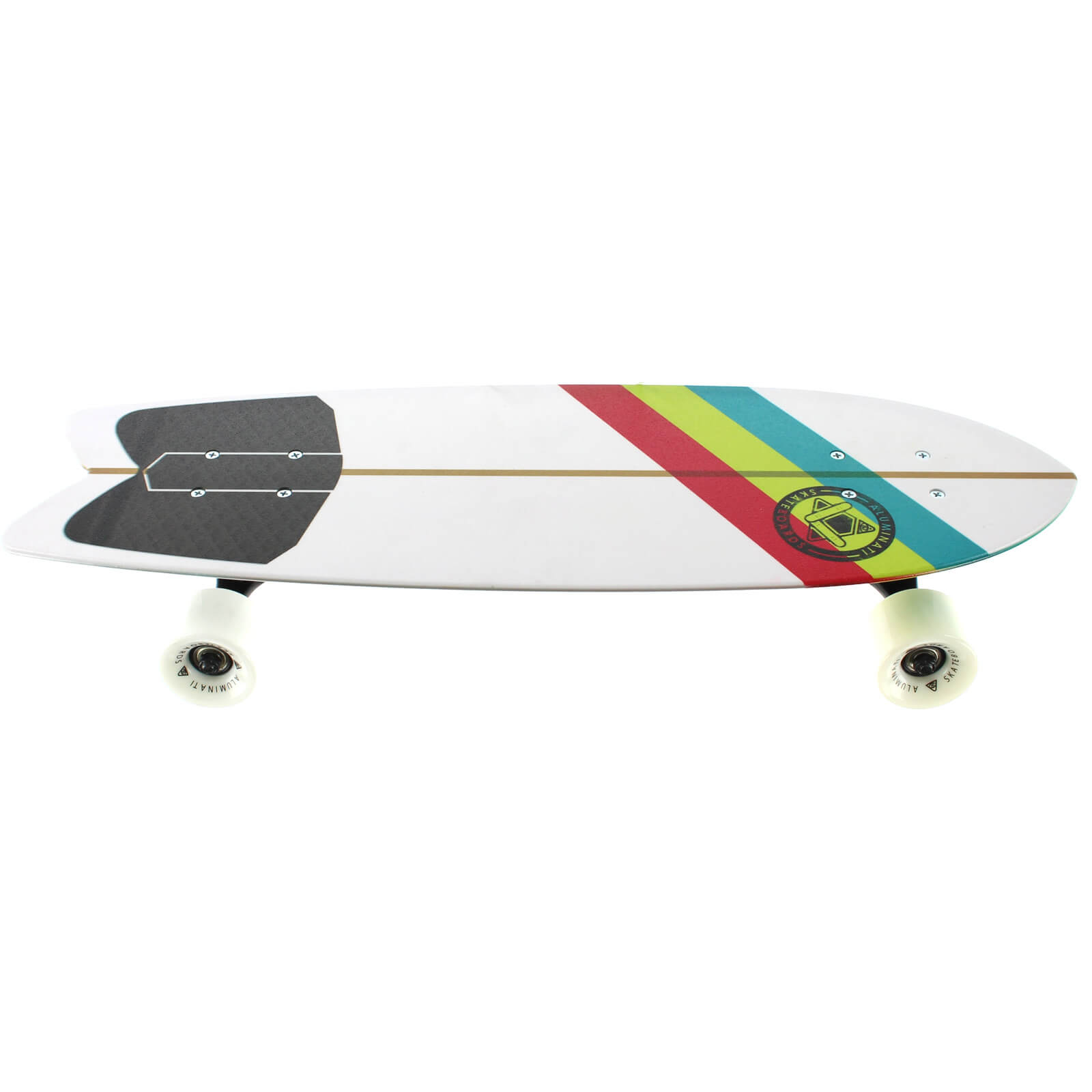 Aluminati Skateboards Aluminum Stringer Complete Skateboard  8.5 x 25.75  Warehouse Skateboards