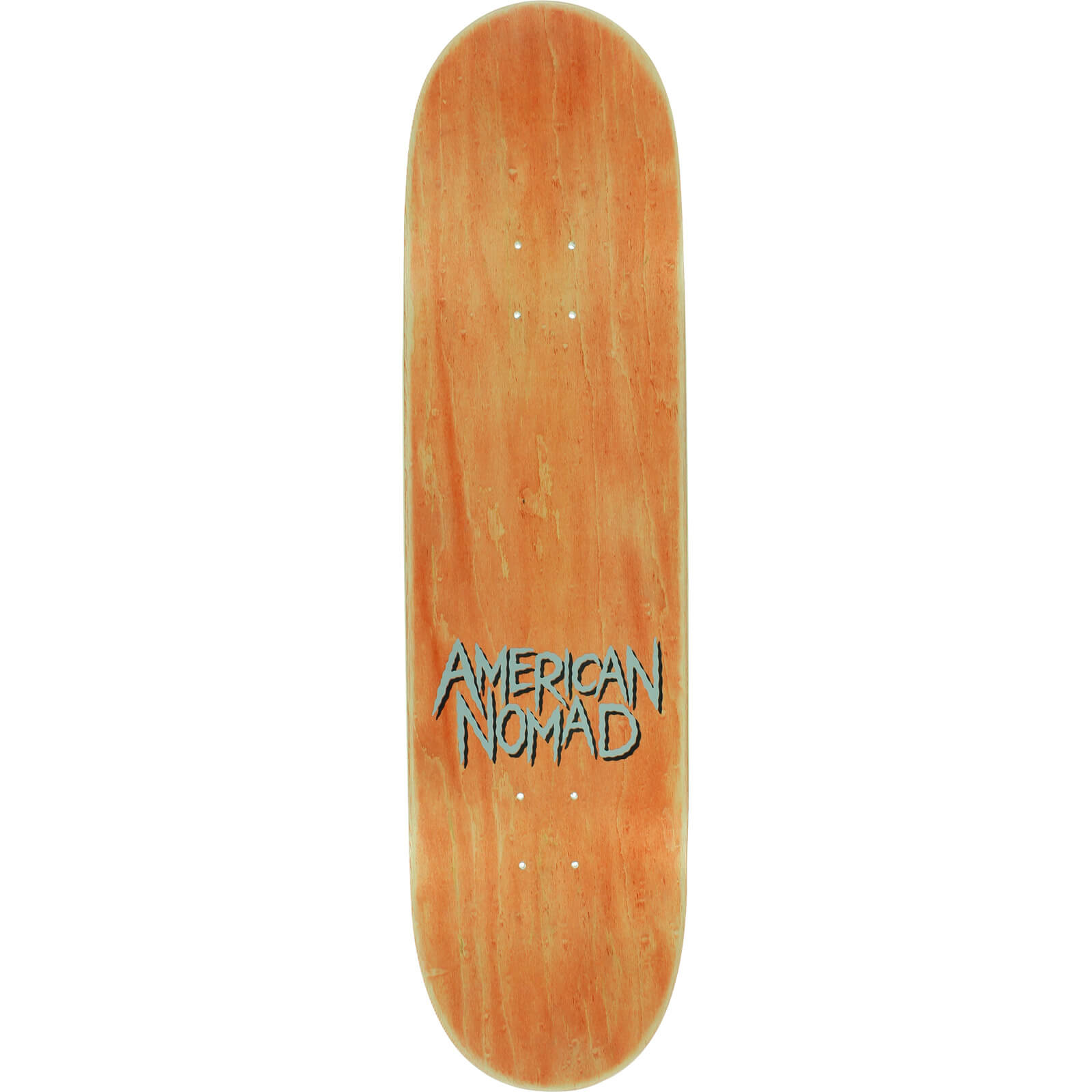 American Nomad Skateboards Cafe Racer Black Skateboard Deck  8.5 x 32.5  Warehouse Skateboards