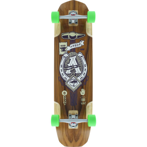 Arbor Skateboards Downhill Backlash II 37 Longboard Complete Skateboard