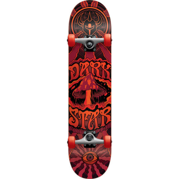 Darkstar Skateboards Trippy Red Complete Skateboard - 8 x 31.6 ...