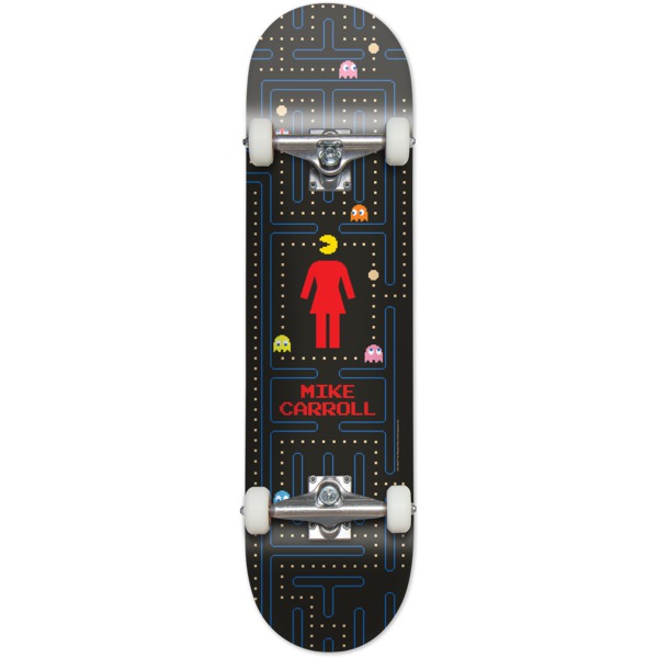 Girl Skateboards Mike Carroll Pac-Man Complete Skateboard - 8" x 31.5"