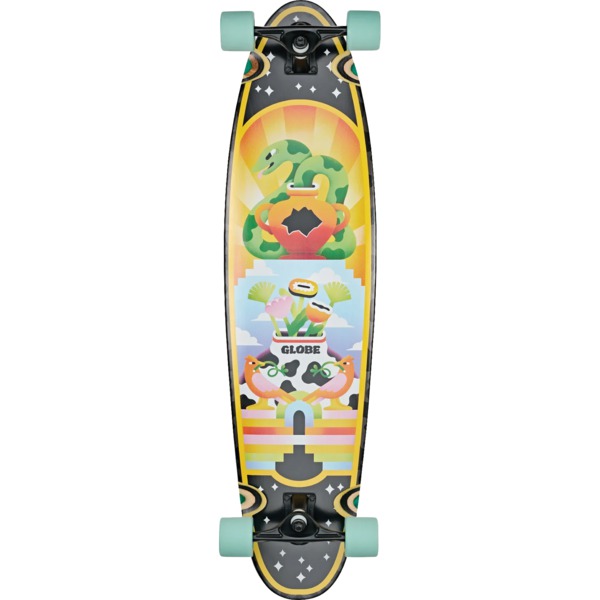 Globe Skateboards Archer Daybreak Longboard Complete Skateboard - 9.75" x 38.5"