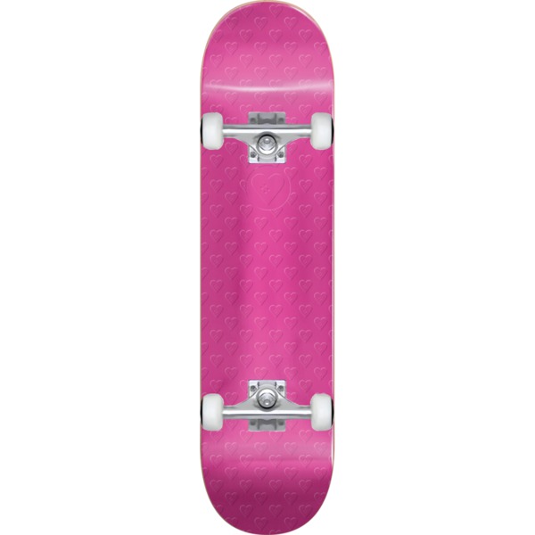 The Heart Supply Skateboards Cosmic Sweethearts Pearl Pink Complete Skateboard - 7.75" x 31.5"