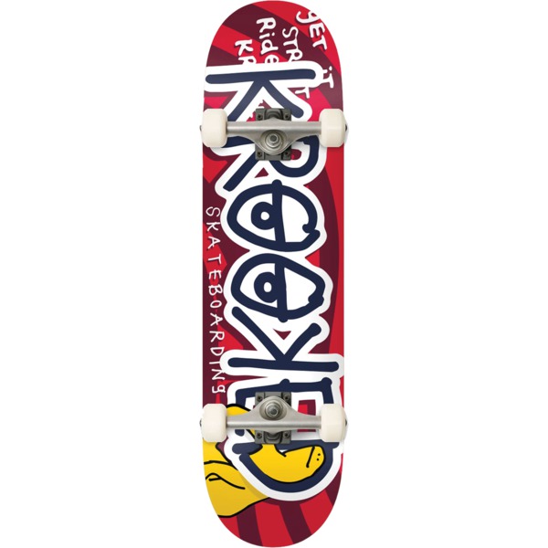 Krooked Skateboards Shmoo Krash Mid Complete Skateboards - 7.5" x 29"