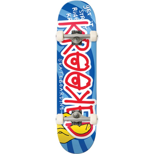 Krooked Skateboards Shmoo Krash Blue Complete Skateboard - 8" x 31.8"