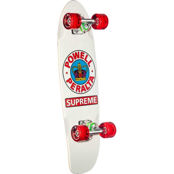 Powell Peralta Sidewalk Surfer Supreme White / Red Complete