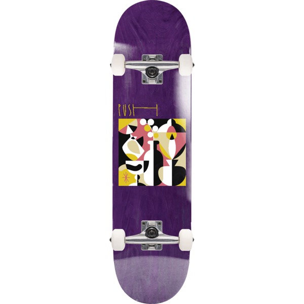 Push Skateboards Ruben Sanchez Guest Purple Complete Skateboard - 8.25" x 32"