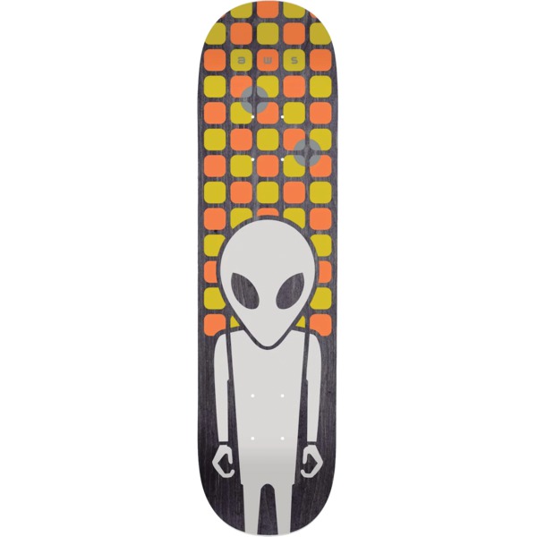 Alien Workshop Skateboards Soldier Matrix Black Skateboard Deck - 8" x 31.75"