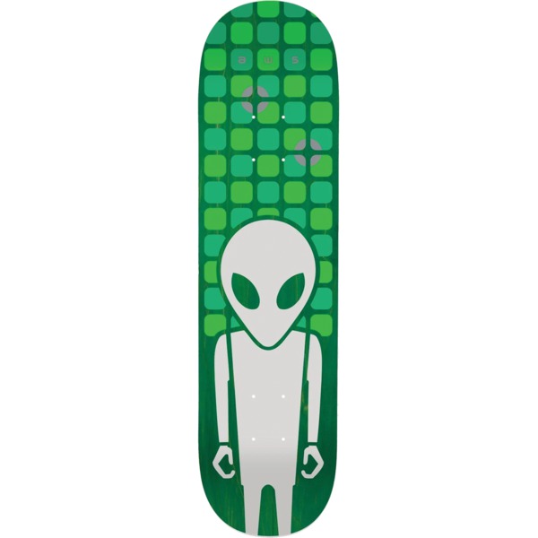 Alien Workshop Skateboards Soldier Matrix Green Skateboard Deck - 8.5" x 32.25"