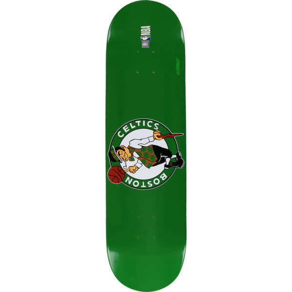 Aluminati Skateboards Boston Celtics Woody Skateboard Deck  8 x 32  Warehouse Skateboards