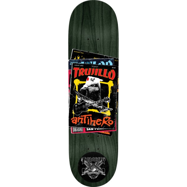 Anti Hero Skateboards Tony Trujillo Thrasher Collab Skateboard Deck - 8.5" x 31.85"