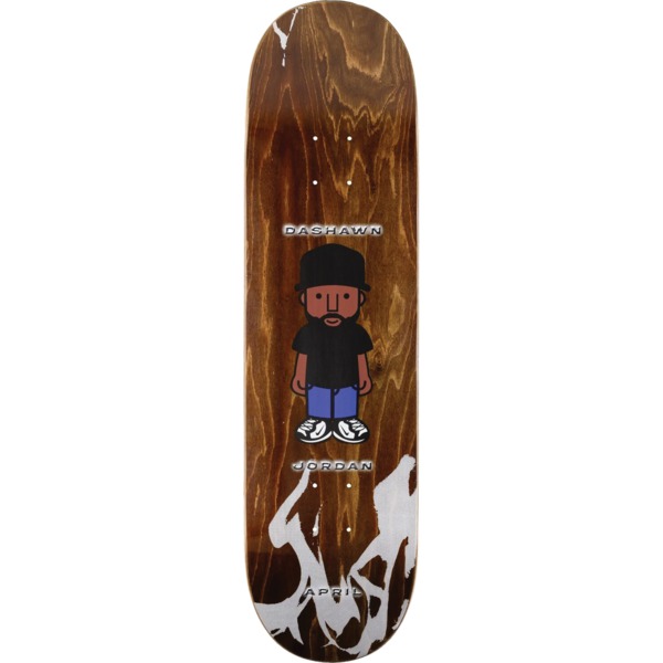 April Skateboards Dashawn Jordan Character Skateboard Deck - 8.5" x 32.2"