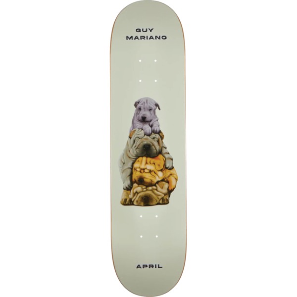 April Skateboards Guy Mariano Dogs Skateboard Deck - 8.38" x 32.12"