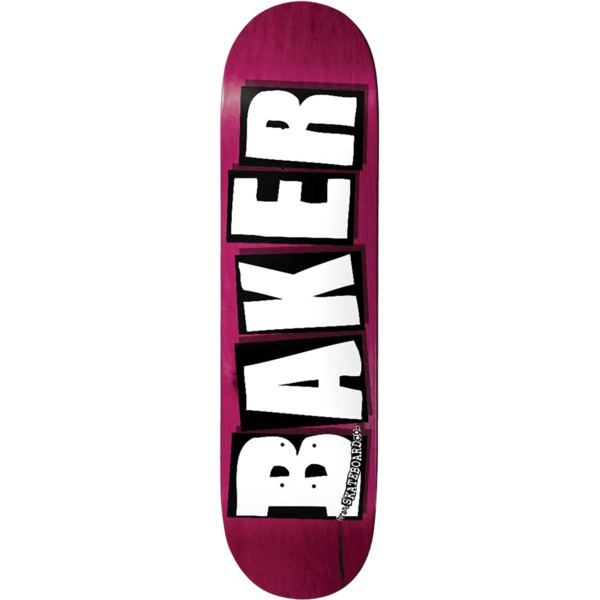 Baker Skateboards Brand Logo Assorted Stains Skateboard Deck B2 - 8.25" x 31.8"