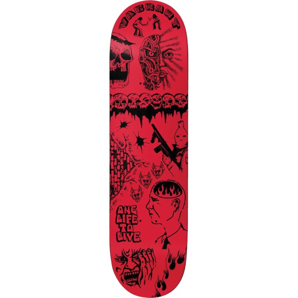 Baker Skateboards Casper Brooker Black Book Skateboard Deck - 8.5" x 32"