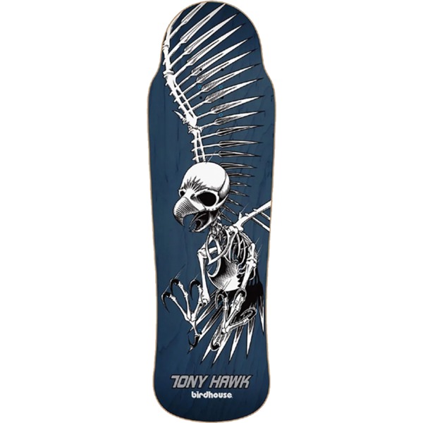 Birdhouse Skateboards Tony Hawk Full Skull 2 Skateboard Deck - 9.75" x 32"