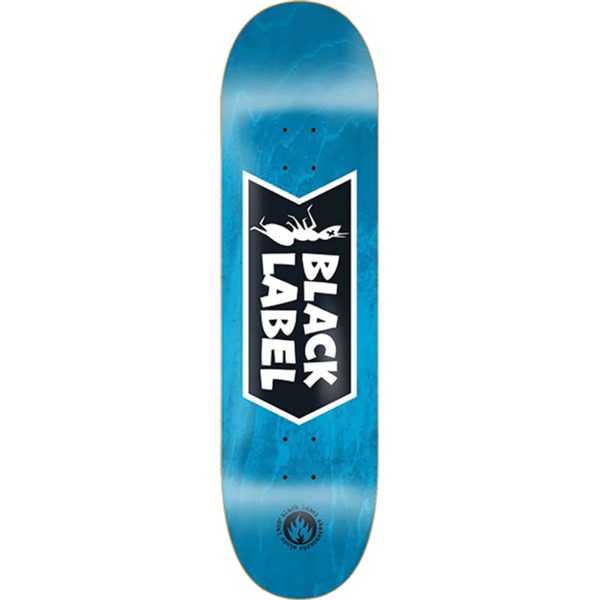 Black Label Skateboards Ant Logo Assorted Stain Skateboard Deck - 8.75" x 32.25"