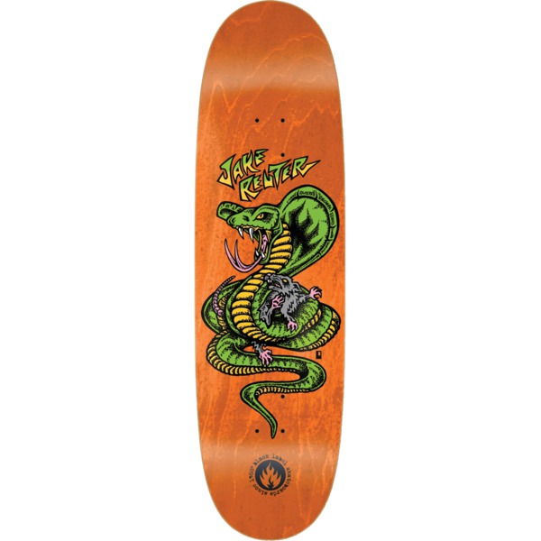 Black Label Skateboards Jake Reuter Snake and Rat Egg Assorted Stain Skateboard Deck - 9" x 32.2"