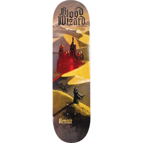 Blood Wizard Skateboards Tristan Rennie Outer Realms Skateboard Deck - 8.5" x 32.37"