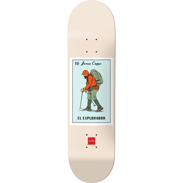 Chocolate Skateboards James Capps Loteria Cards Skateboard Deck - 8.5" x 32"