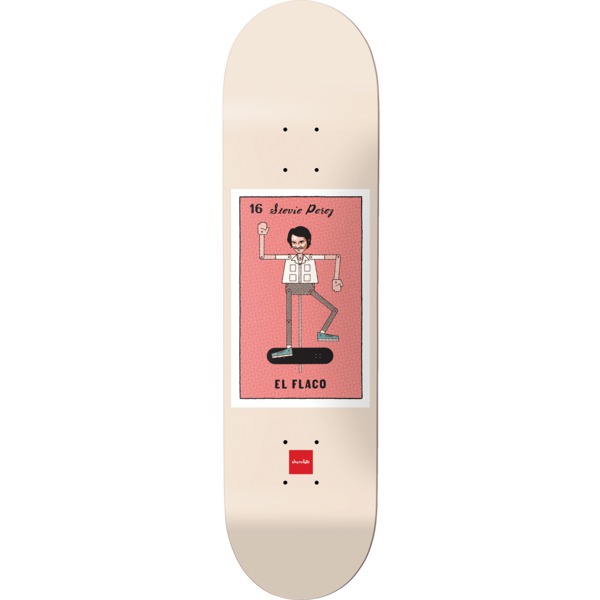 Chocolate Skateboards Stevie Perez Loteria Cards Skateboard Deck - 8.37" x 31.7"