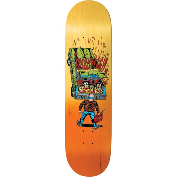 Deathwish Skateboards Jon Dickson Full Heat Skateboard Deck - 8.25" x 31.5"