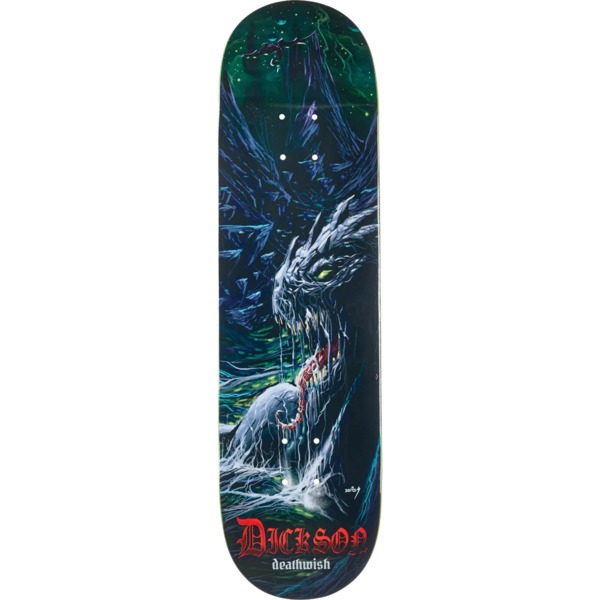 Deathwish Skateboards Jon Dickson Metaphysical Skateboard Deck - 8.5" x 32"