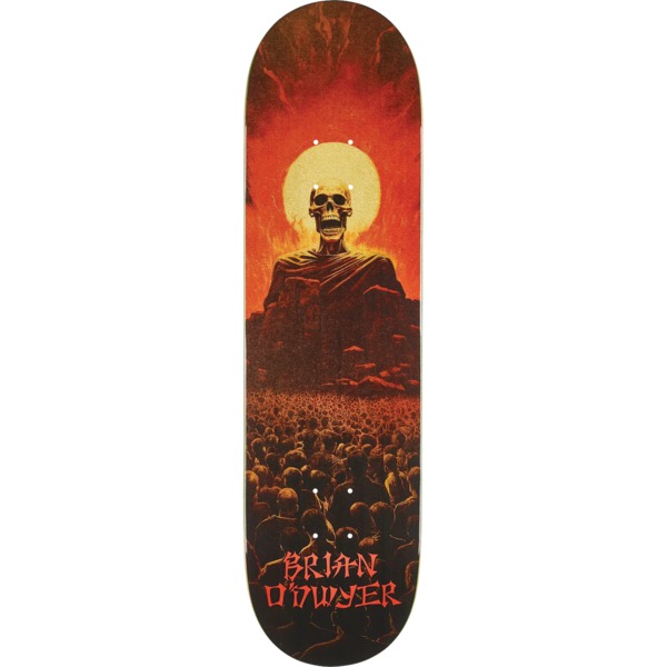 Deathwish Skateboards Brian O'Dwyer Skull Skateboard Deck - 8.47" x 31.875"