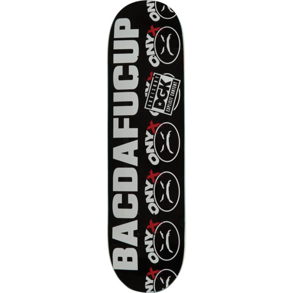 DGK Skateboards Onyx Black Skateboard Deck - 8.25" x 31.8"
