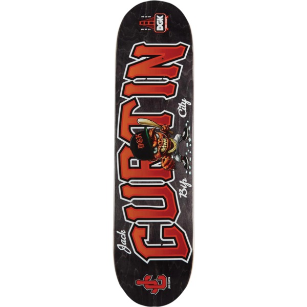 DGK Skateboards Jack Curtin Bip City Skateboard Deck - 8.06" x 31.8"