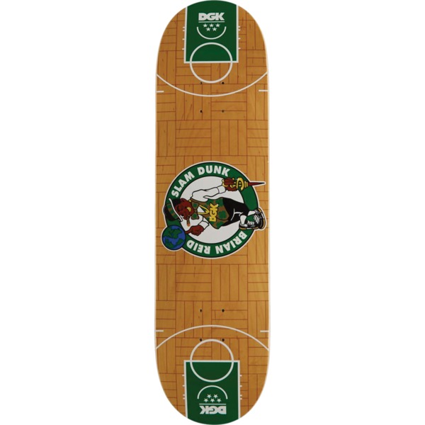 DGK Skateboards Brian Reid Slam Dunk Skateboard Deck - 8.38" x 32.2"