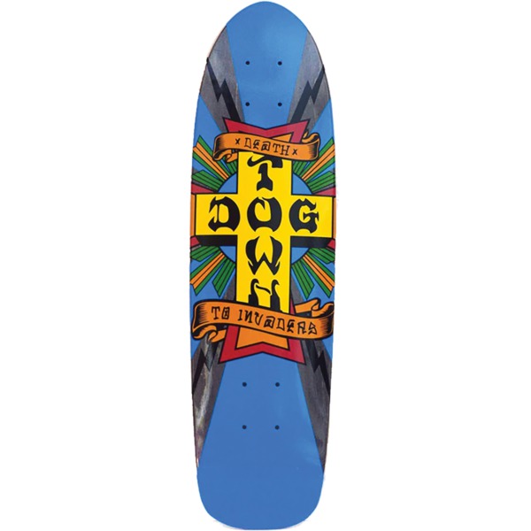 Dogtown Skateboards Death To Invaders Assorted / Blue Rays Skateboard Deck - 7.37" x 26.5"