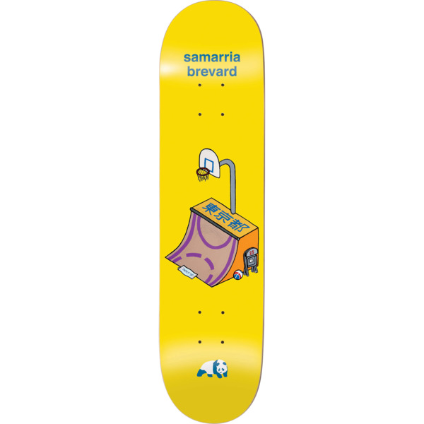 Enjoi Skateboards Samarria Brevard Go For The Gold Yellow Skateboard ...