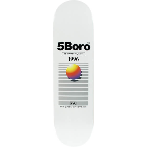 5Boro NYC Skateboards VHS Head Cleaner Skateboard Deck  8.25 x 32  Warehouse Skateboards