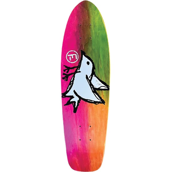 Foundation Skateboards Bird Rainbow Dye Skateboard Deck - 8" x 27.5"