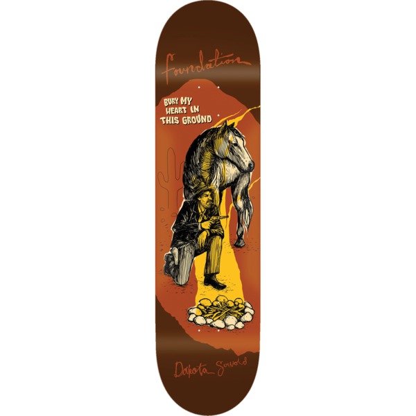 Foundation Skateboards Dakota Servold Cowboy Skateboard Deck - 8.38" x 31.5"