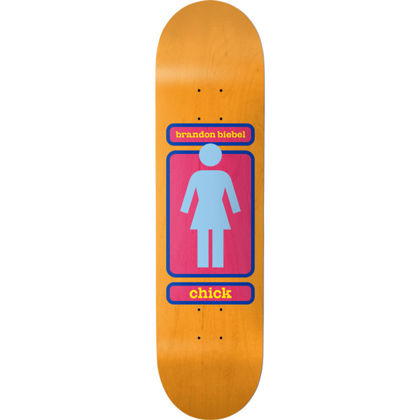 Girl Skateboards Brandon Biebel 93 Til WR38 Skateboard Deck - 7.75 x 31 ...