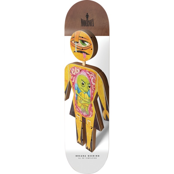 Girl Skateboards Breana Geering Modernica Skateboard Deck - 8.5"