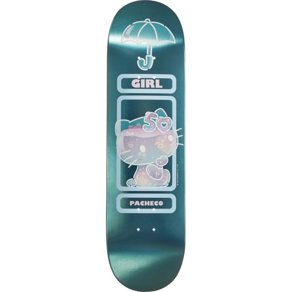 Girl Skateboards Tyler Pacheco Hello Kitty 50 Skateboard Deck - 8.37" x 31.75"