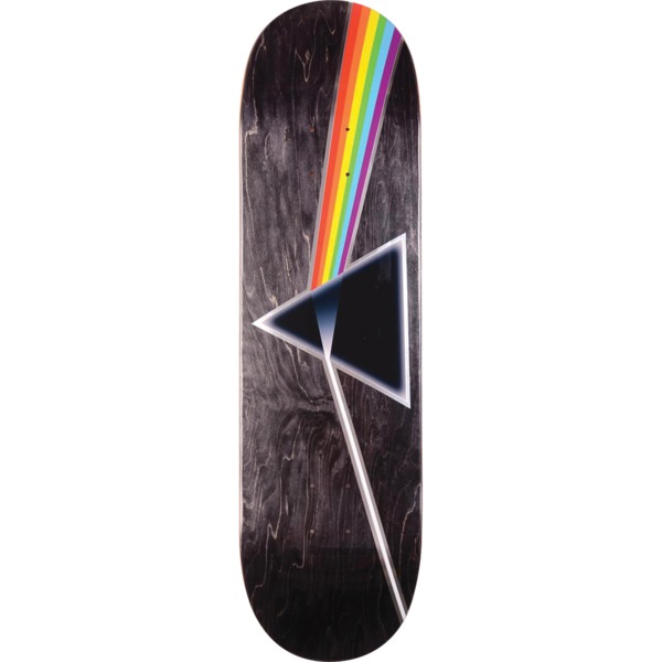 Habitat Skateboards Pink Floyd Dark Side Black Stain Skateboard Deck - 8.25" x 32.25"