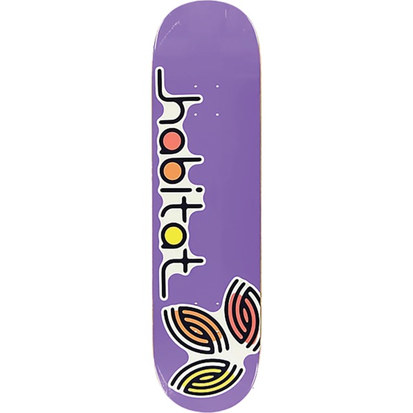 Habitat Skateboards Trillium Purple Skateboard Deck - 8.25" x 31.82"