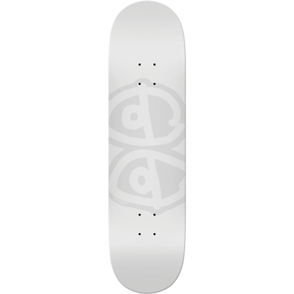 Krooked Skateboards Eyes White Skateboard Deck - 8.06" x 31.8"