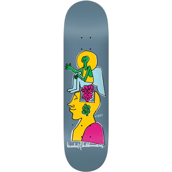 Krooked Skateboards Smart Money Skateboard Deck - 8.62" x 32.56"