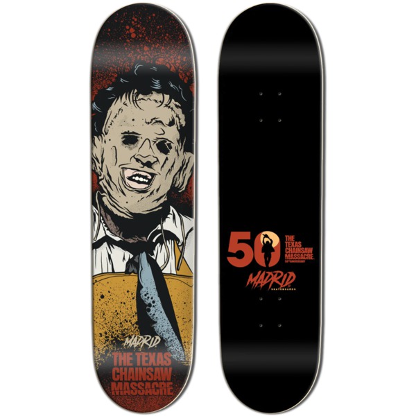 Madrid Skateboards Texas Chainsaw Massacre Headcheese Skateboard Deck - 8.5" x 32.5"