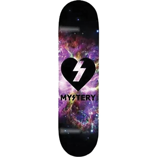 Mystery Skateboards Cosmic Nova Heart Skateboard Deck - 8" x 32"