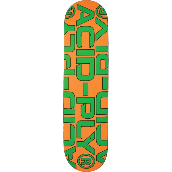 Quasi Skateboards Ply Orange Skateboard Deck - 8"